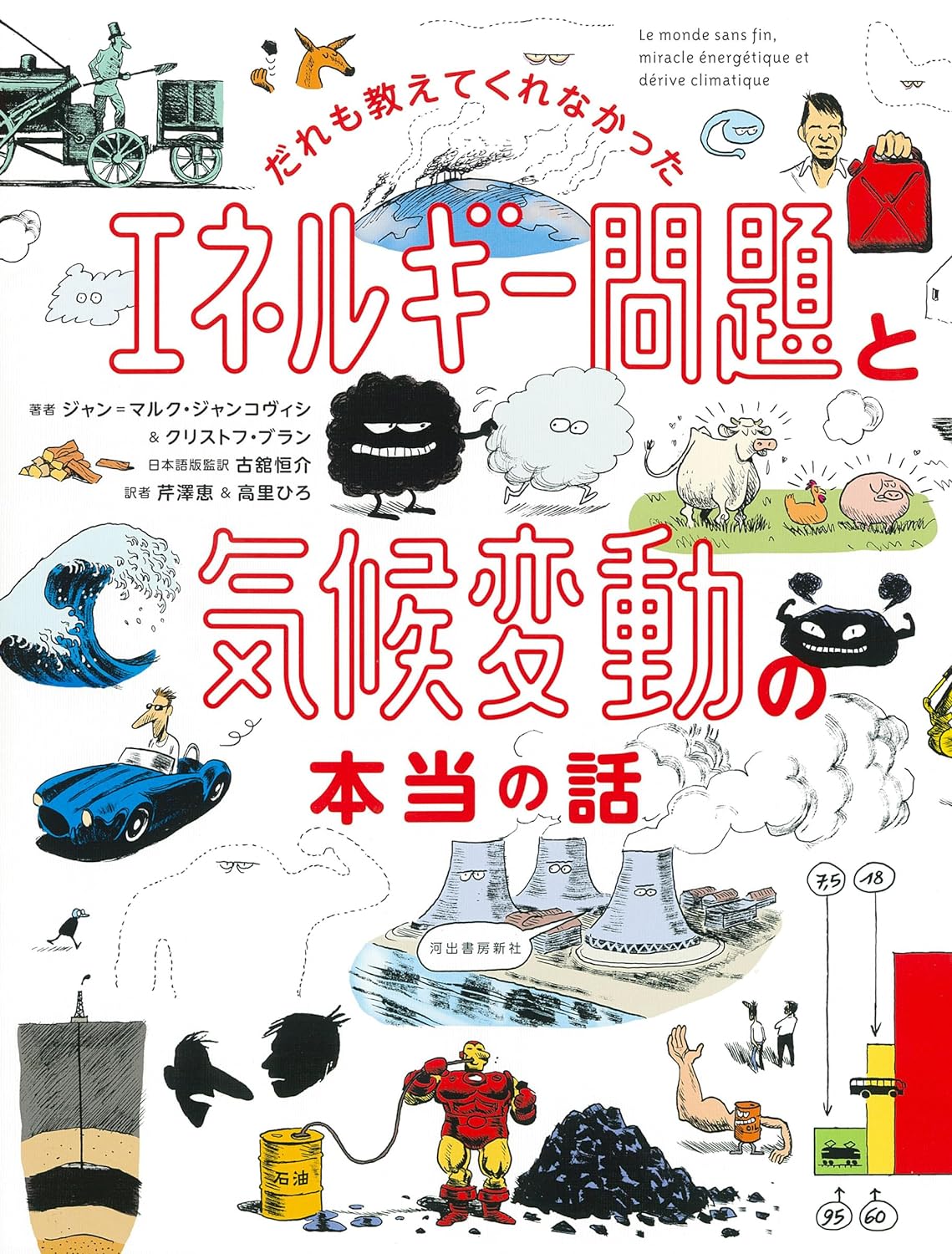 『だれも教えてくれなかった エネルギー問題と気候変動の本当の話』